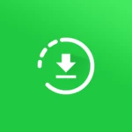 status saver android application logo